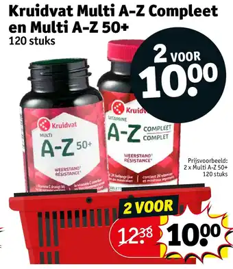 Kruidvat Kruidvat Multi A-Z Compleet en Multi A-Z 50+ aanbieding