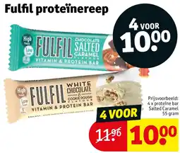 Kruidvat Fulfil proteïnereep aanbieding