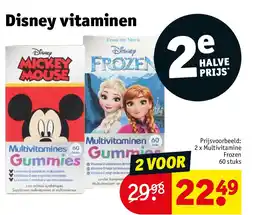 Kruidvat Disney vitaminen aanbieding