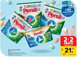 Carrefour Gamma gels en Discs Persil aanbieding