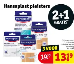 Kruidvat Hansaplast pleisters aanbieding