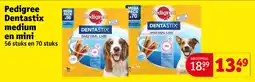 Kruidvat Pedigree Dentastix medium en mini aanbieding