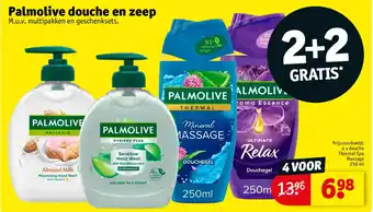 Kruidvat Palmolive douche en zeep aanbieding