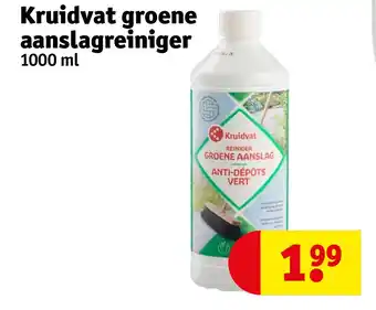 Kruidvat Kruidvat groene aanslagreiniger aanbieding