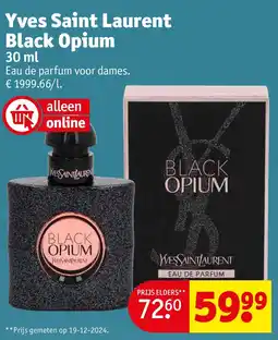Kruidvat Yves Saint Laurent Black Opium aanbieding