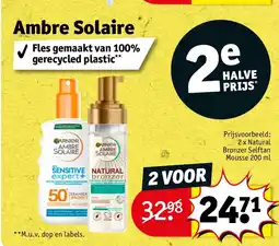 Kruidvat Ambre Solaire aanbieding