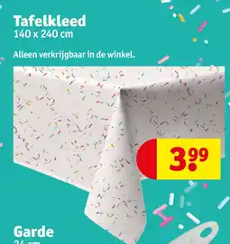 Kruidvat Tafelkleed aanbieding