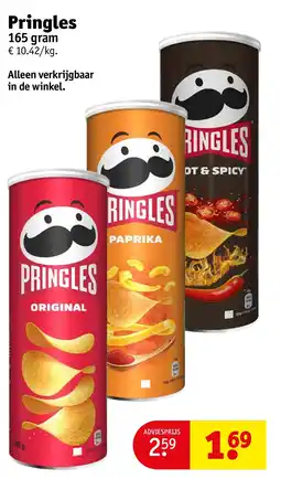 Kruidvat Pringles aanbieding