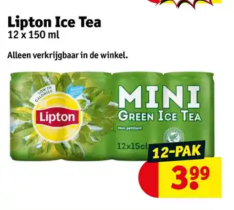 Kruidvat Lipton Ice Tea aanbieding