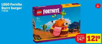 Kruidvat LEGO Fornite Durrr burger aanbieding