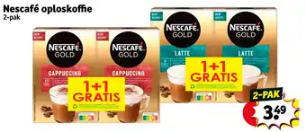 Kruidvat Nescafé oploskoffie aanbieding