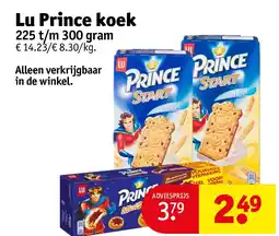 Kruidvat Lu Prince koek aanbieding