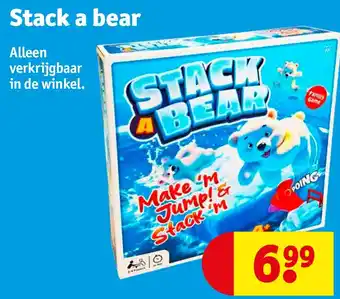 Kruidvat Stack a bear aanbieding