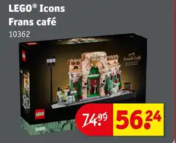 Kruidvat LEGO Icons Frans café aanbieding