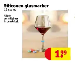 Kruidvat Siliconen glasmarker aanbieding