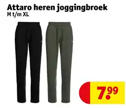 Kruidvat Attaro heren joggingbroek aanbieding