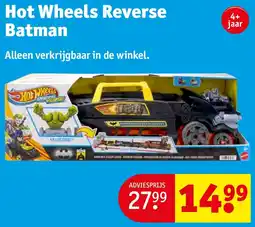 Kruidvat Hot Wheels Reverse Batman aanbieding