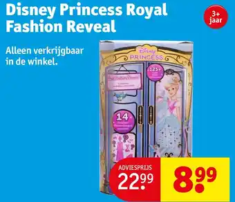 Kruidvat Disney Princess Royal Fashion Reveal aanbieding