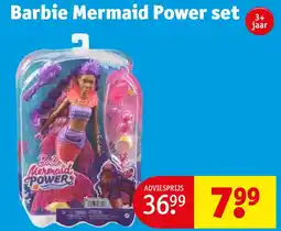 Kruidvat Barbie Mermaid Power set aanbieding