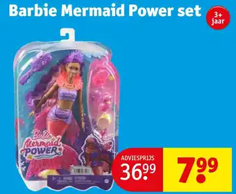 Kruidvat Barbie Mermaid Power set aanbieding