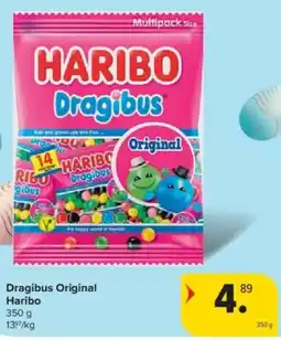 Carrefour Dragibus Original Haribo aanbieding