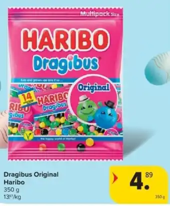 Carrefour Dragibus Original Haribo aanbieding