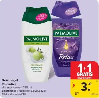 Carrefour Douchegel palmolive aanbieding