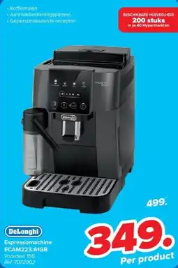 Carrefour Espressomachine ECAM223.61GB aanbieding