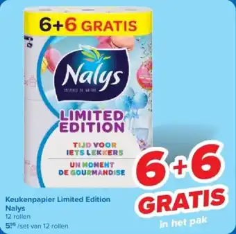 Carrefour Keukenpapier limited edition nalys aanbieding