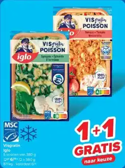 Carrefour Visgratin iglo aanbieding