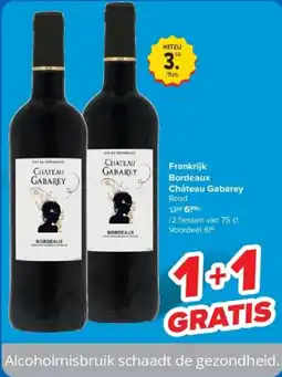 Carrefour Frankrijk bordeaux château gabarey aanbieding