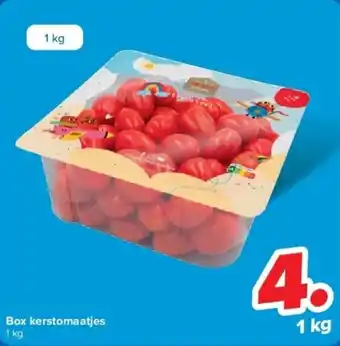 Carrefour Box kerstomaatjes aanbieding