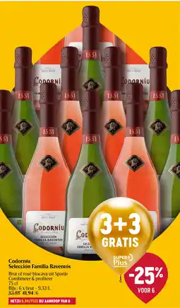 Delhaize Codorníu selección familia raventós aanbieding