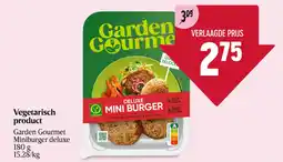 Delhaize Vegetarisch product garden gourmet miniburger deluxe aanbieding