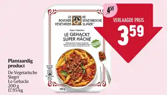 Delhaize Plantaardig product de vegetarische slager le gehackt aanbieding