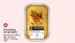 Delhaize Ovenschotel met gevogelte kip curry aanbieding