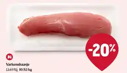 Delhaize Varkenshaasje aanbieding