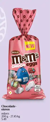 Delhaize Chocolade eieren m&m's aanbieding