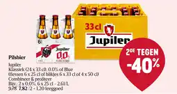 Delhaize Pilsbier Jupiler 0,0% aanbieding