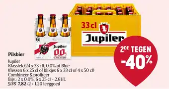 Delhaize Pilsbier Jupiler 0,0% aanbieding