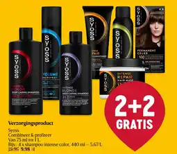 Delhaize Verzorgingsproduct syoss  shampoo intense color aanbieding