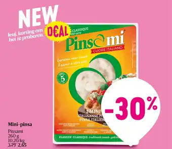 Delhaize Mini-pinsa pinsami aanbieding