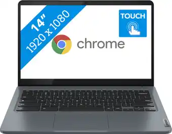 Coolblue Lenovo Chromebook Plus IdeaPad 3 14IAN8 83BN0020MB AZERTY aanbieding