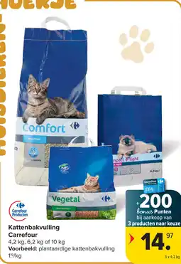 Carrefour Market Kattenbakvulling carrefour aanbieding