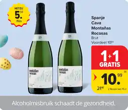 Carrefour Spanje cava montañas rocosas aanbieding