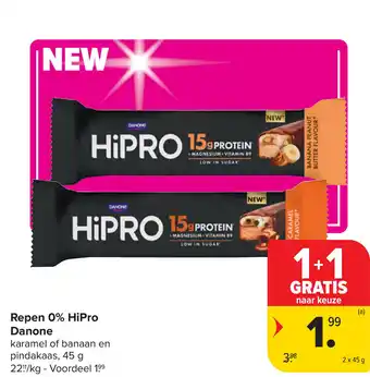 Carrefour Repen 0% hipro danone aanbieding