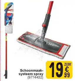 Cora Schoonmaaksysteem spray aanbieding