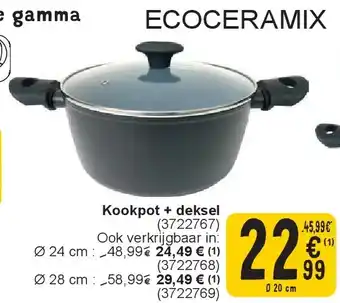 Cora Kookpot + deksel aanbieding