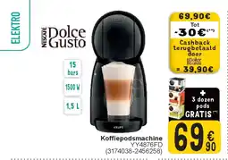 Cora Koffiepodsmachine aanbieding