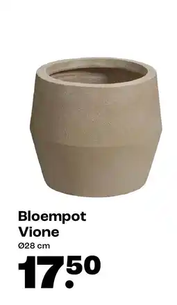 Kwantum Bloempot Vione Ø28 cm aanbieding